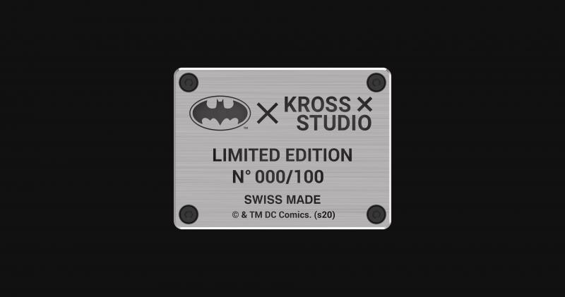 Batmobile 1989 | les photos de l'horloge du studio suisse Kross Studio