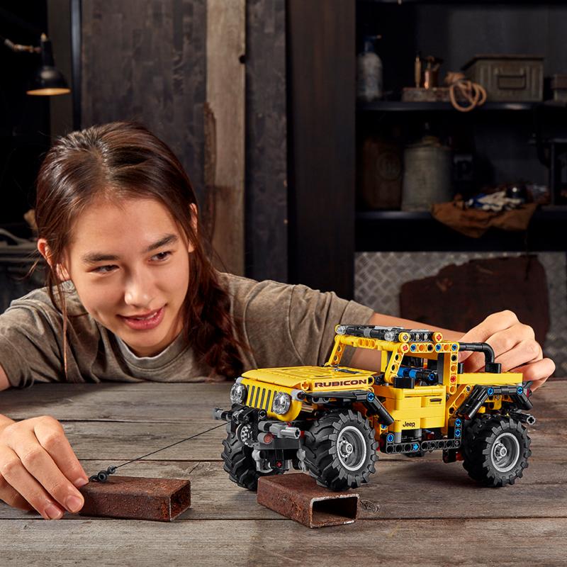 Jeep Wrangler Rubicon Lego | les photos du SUV aux 665 pièces