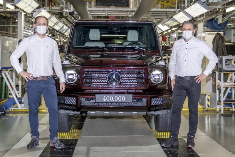 400.000 exemplaires pour le Mercedes Classe G | le mythique tout-terrain allemand en chiffres