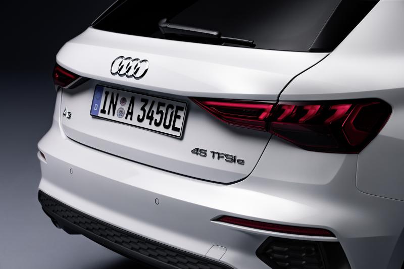 Audi A3 45 TFSI e | Les photos de la nouvelle variante hybride rechargeable