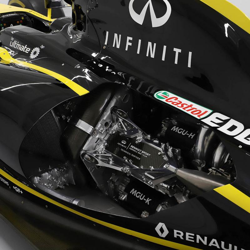  - La Renault F1 2019 de Ricciardo aux enchères | les photos de la monoplace jaune et noir