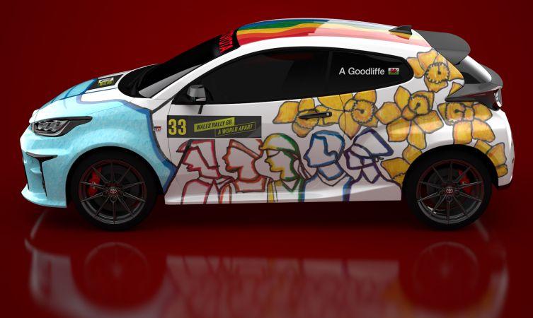Toyota GR Yaris Design a Rally Car Livery | Les photos de la version hommage