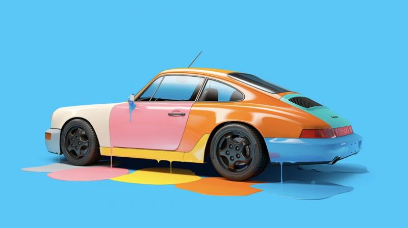 Porsche x Chris Labrooy | les photos de l'artiste