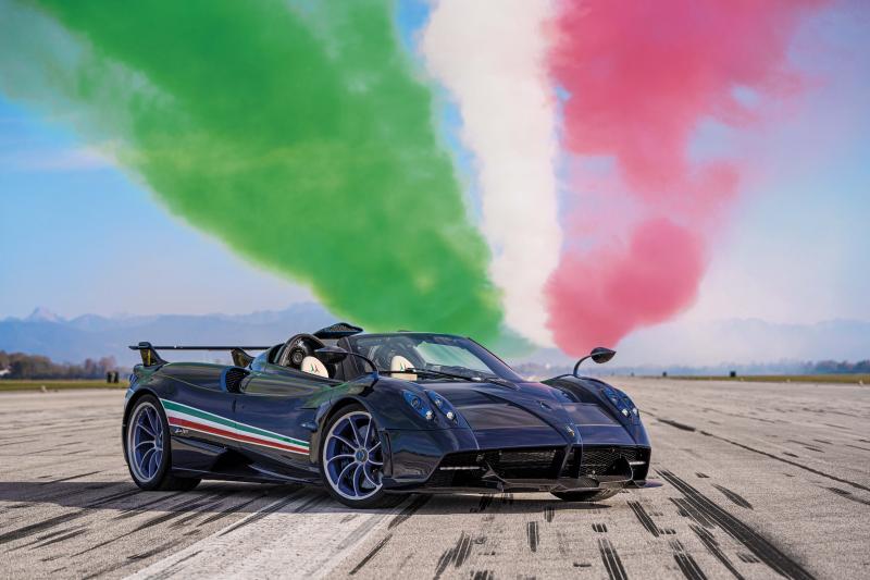 Pagani Huayra Tricolore | Les photos de la supercar italienne en série limitée