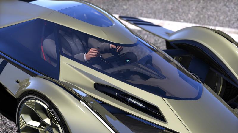  - Lamborghini V12 Vision GT 2020 | Les photos du prototype moddé dans GTA V