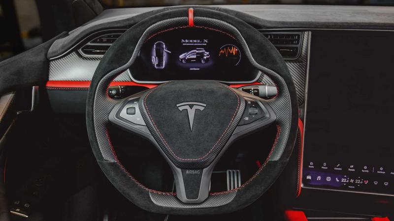 Tesla Model X by Vilner | Les photos de l’habitacle personnalisé
