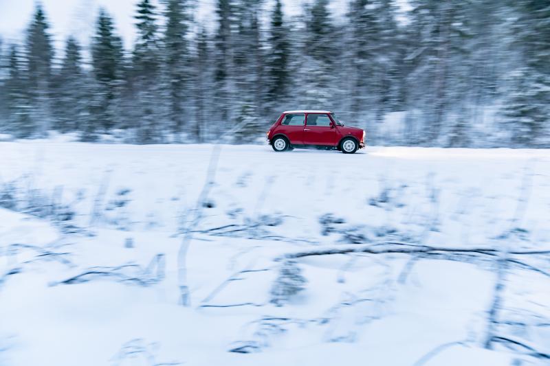  - Mini Classic & Rauno Aaltonen | Les photos du pilote et de la petite auto en Finlande