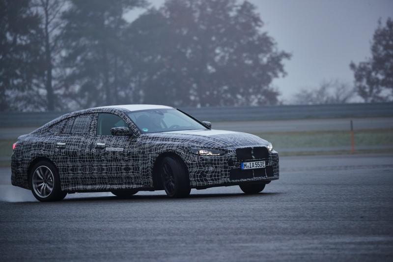  - BMW i4 (2021) | Les photos de la berline électrique en essai sous camouflage