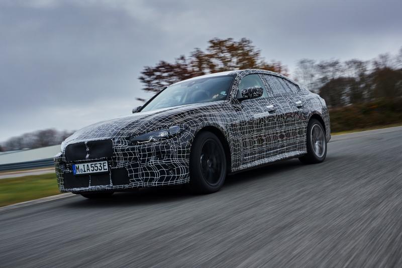  - BMW i4 (2021) | Les photos de la berline électrique en essai sous camouflage