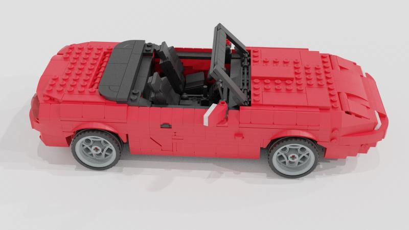  - Mazda MX-5 en Lego | Les images de la voitures en petites briques