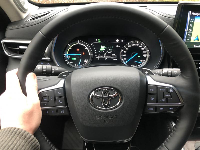  - Nouveau Toyota Highlander Hybrid (2021) | nos photos de l'essai