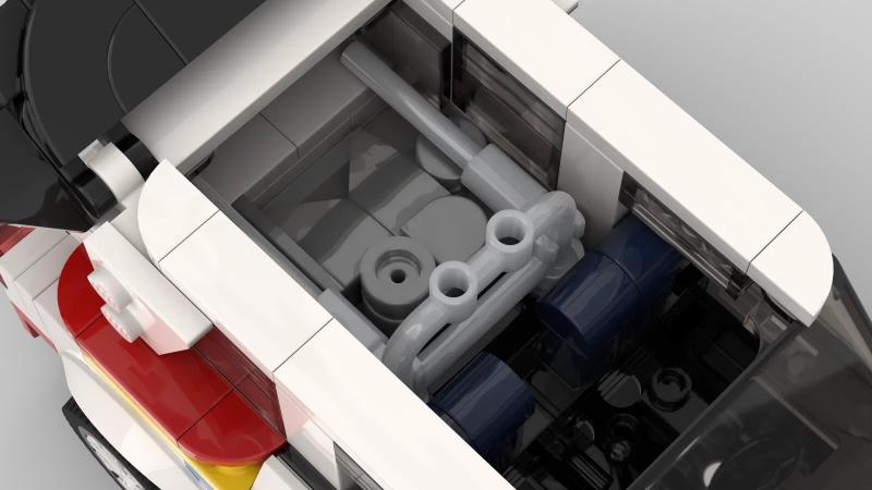 Peugeot 205 T16 en Lego | Les images de la championne de rallye