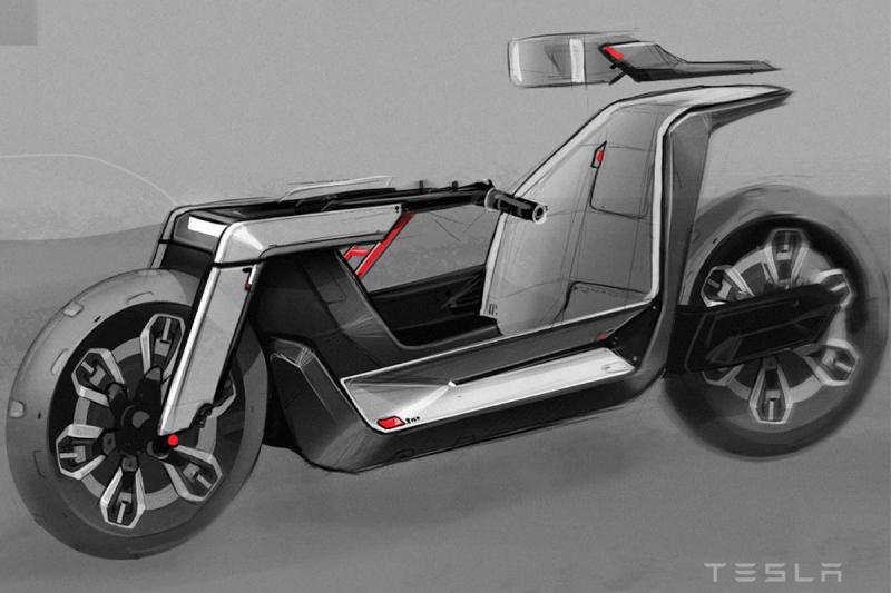  - Tesla Model C | les photos du concept de moto électrique