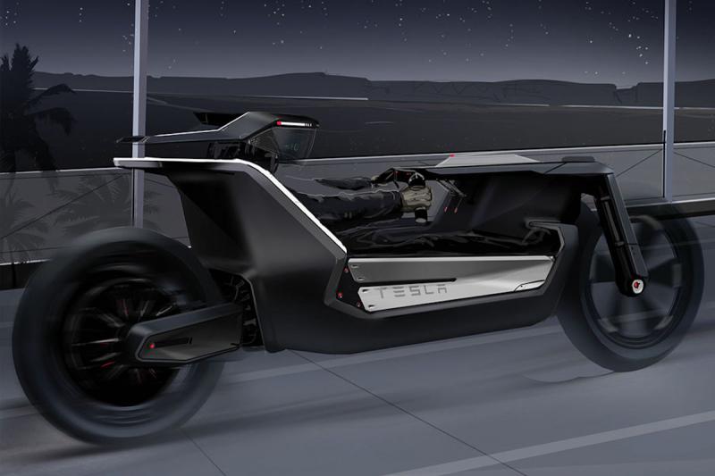  - Tesla Model C | les photos du concept de moto électrique