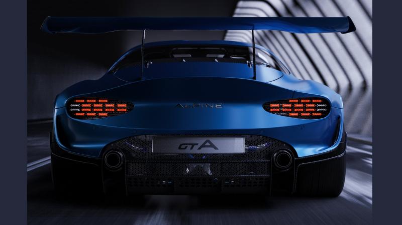 Alpine GTA | Les photos du concept-car d’Arseny Kostromin