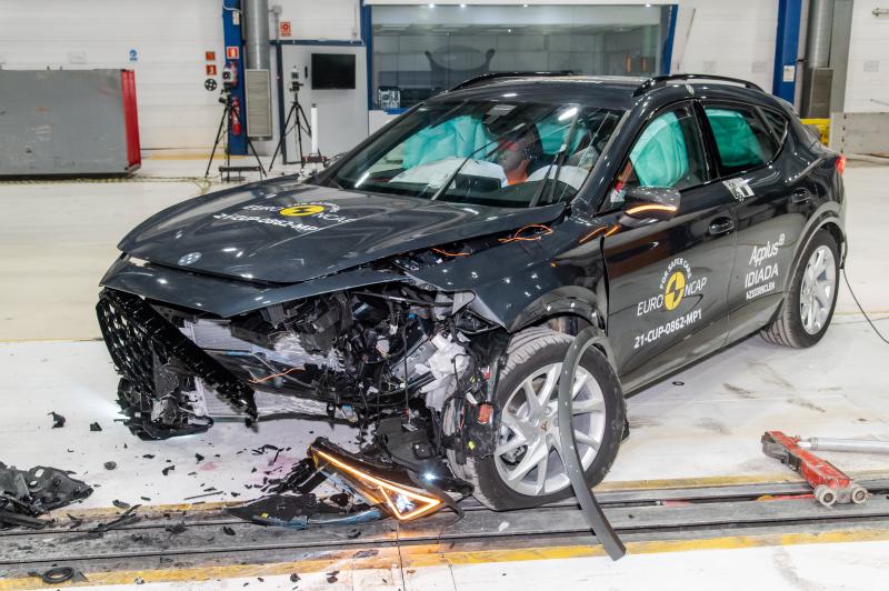  - Cupra Formentor | les photos du crash-test Euro NCAP