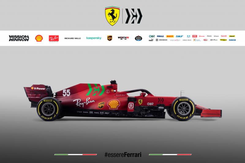  - F1 2021 | la Ferrari SF21 de Leclerc et Sainz en photo