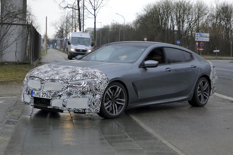 BMW Série 8 Gran Coupé (2022) | Les spy shots de la berline coupé restylée