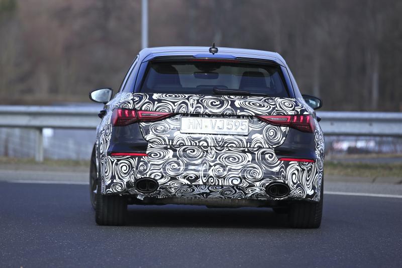  - Audi RS3 (2022) | Les photos espion de la compacte sportive