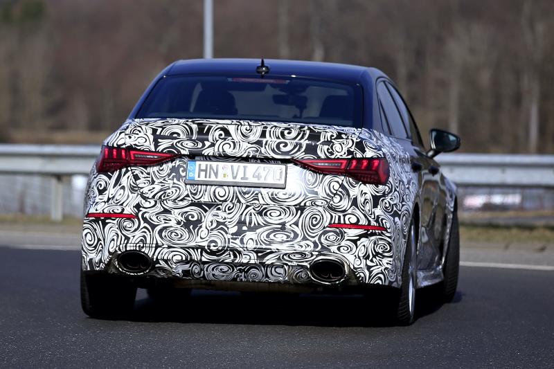  - Audi RS3 (2022) | Les photos espion de la compacte sportive