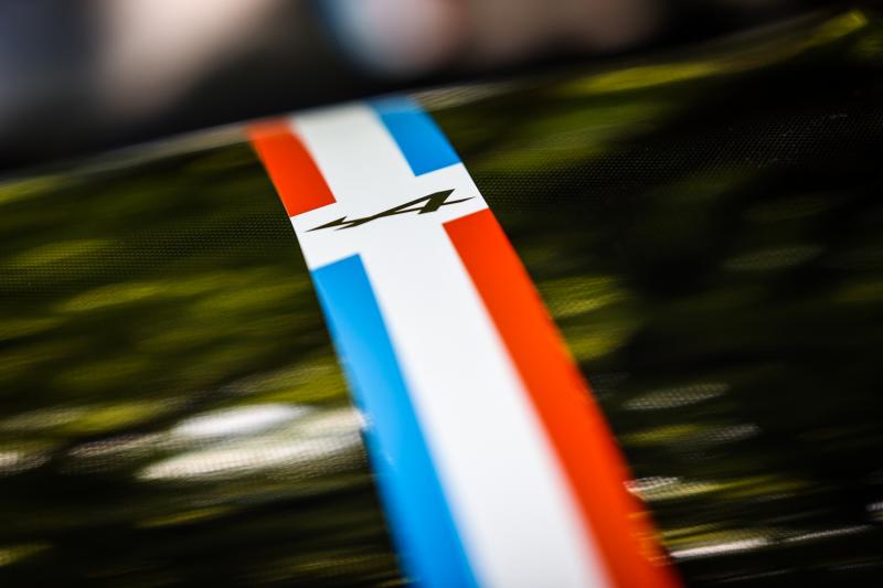 Alpine A110 Trackside | Les photos des berlinettes des pilotes de F1