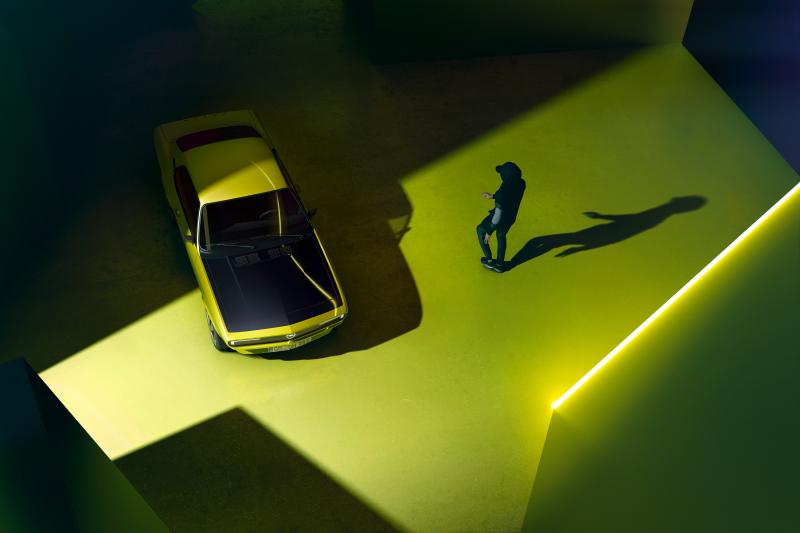 Opel Manta GSe ElektroMod | Les photos de sa calandre Pixel-Vizor