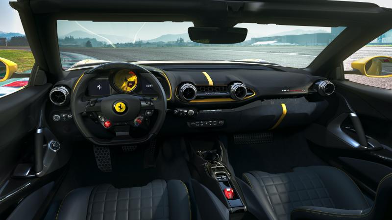 Ferrari 812 Competizione (2021) | Les photos du bolide et de sa variante Targa