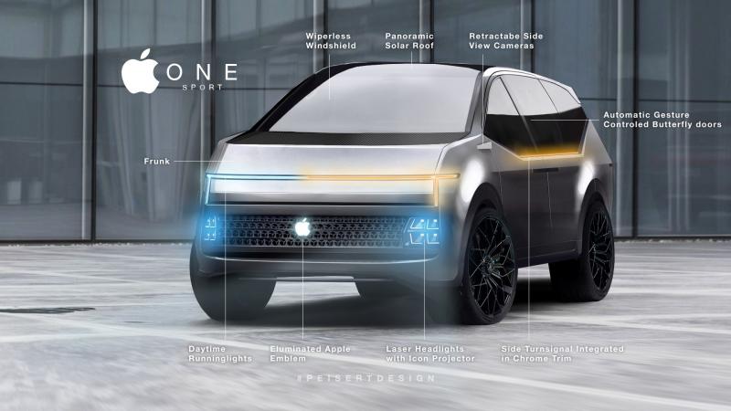 Apple One | les photos du concept de SUV par Jan Peisert