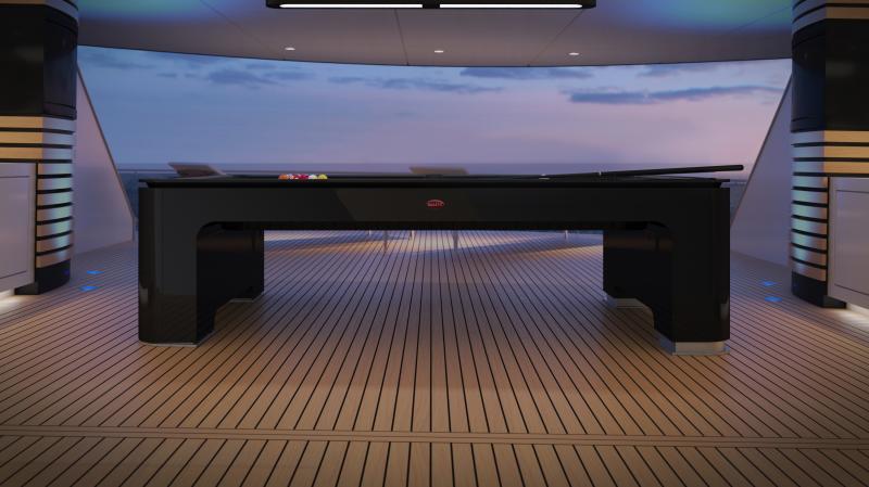 Bugatti | les photos de la table de billard à 250.000€