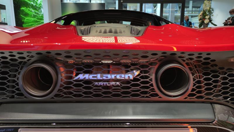 McLaren Artura | nos photos de Ła supercar hybride rechargeable