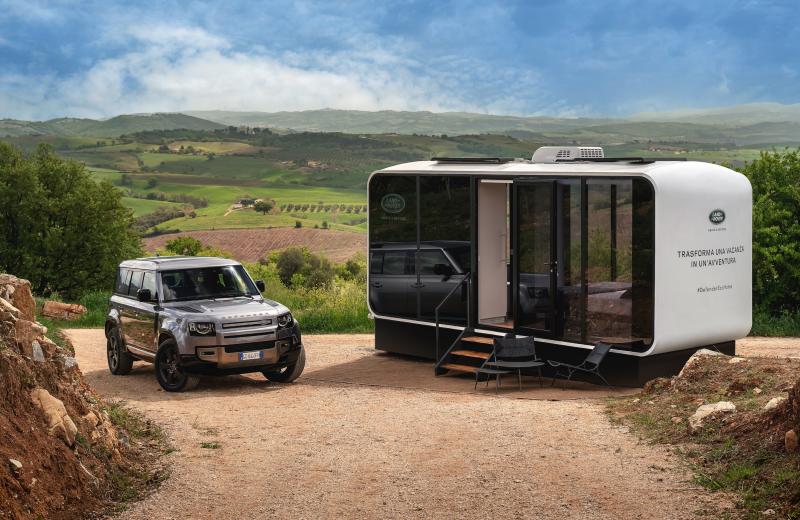 Defender Eco Home | Les photos du mobil-home Land Rover x Airbnb