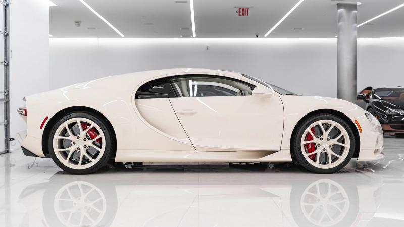 Bugatti Chiron habillée par Hermès | Les photos officielles du bolide