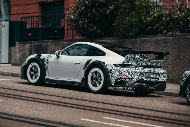  - Porsche 911 GTstreet R (2021) | Les photos espion du bolide allemand