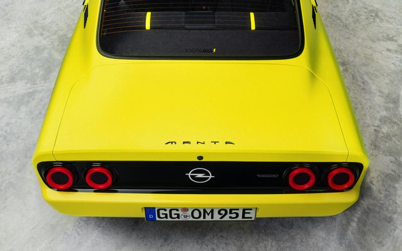 Opel Manta GSe ElektroMod | Les photos officielles