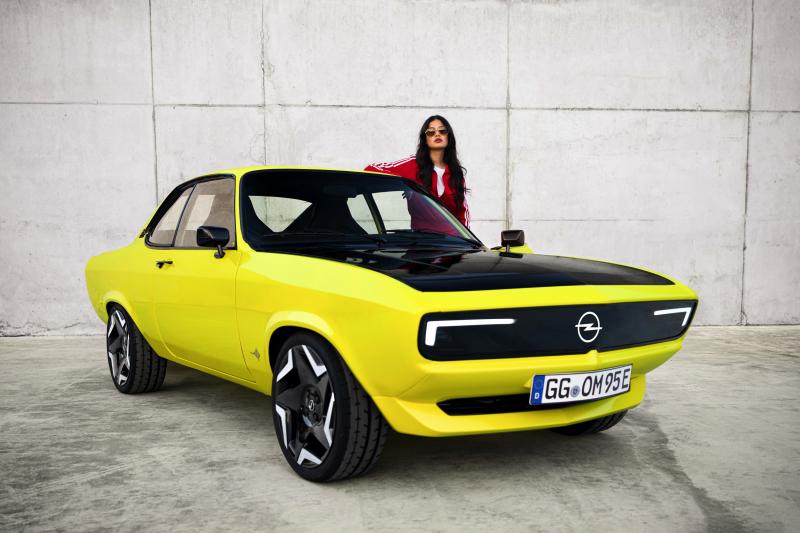 Opel Manta GSe ElektroMod | Les photos officielles