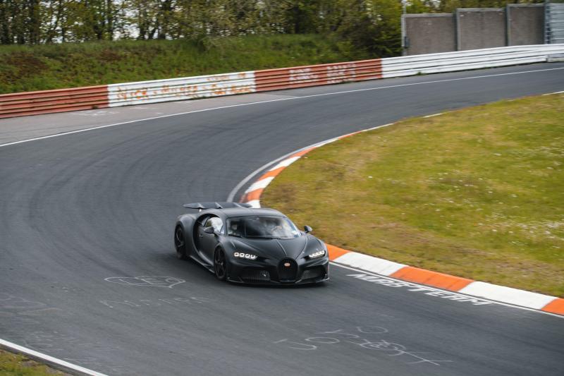 Bugatti au Nürburgring | Les photos des modèles à l’essai