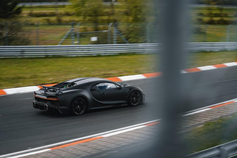 Bugatti au Nürburgring | Les photos des modèles à l’essai