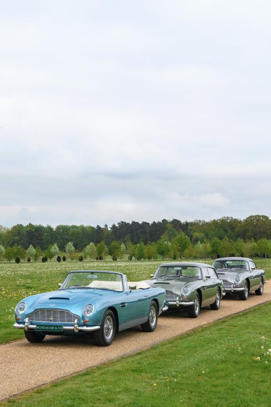 Aston Martin DB5 Vantage | Les photos du trio à vendre