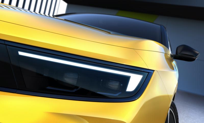 Opel Astra (2021) | Les premières photos de la compacte