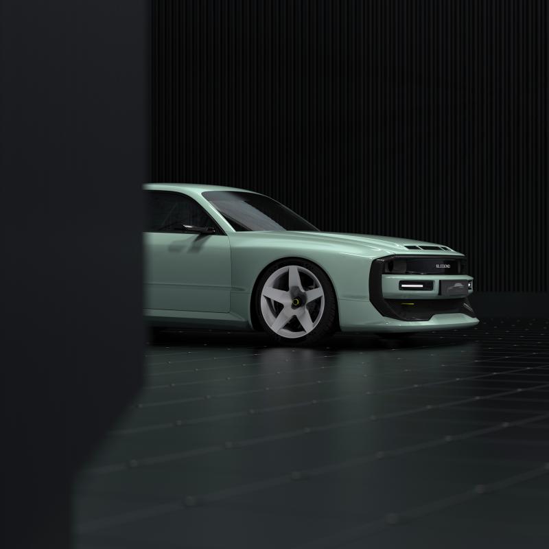 ELegend EL1 | Les photos de l’Audi Quattro S1 électrifiée