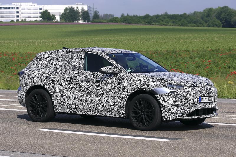 Audi Q6 e-tron (2022) | Les spyshots du prototype en Allemagne