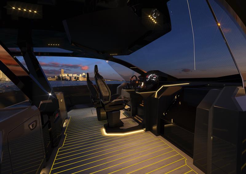 Tecnomar for Lamborghini 63 | Les photos du yacht inspiré par les supercars
