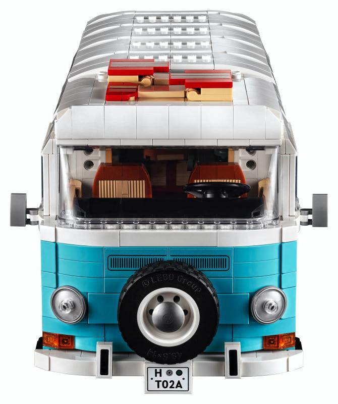  - Volkswagen T2 Camper Van | les photos officielles du camping-car en version Lego