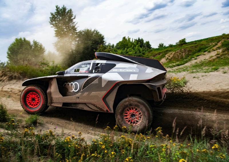  - Audi RS Q e-tron (2022) | Les photos du buggy hybride pour le Dakar