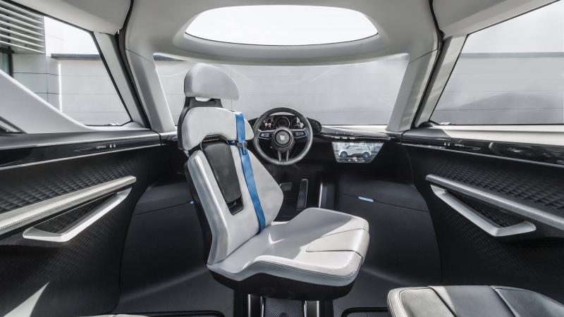  - Porsche Vision Renndienst | Les photos de l’intérieur futuriste