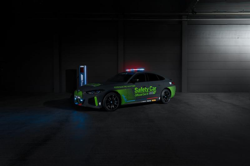 BMW i4 M50 Safety Car | Les photos de la berline électrique pour le MotoE