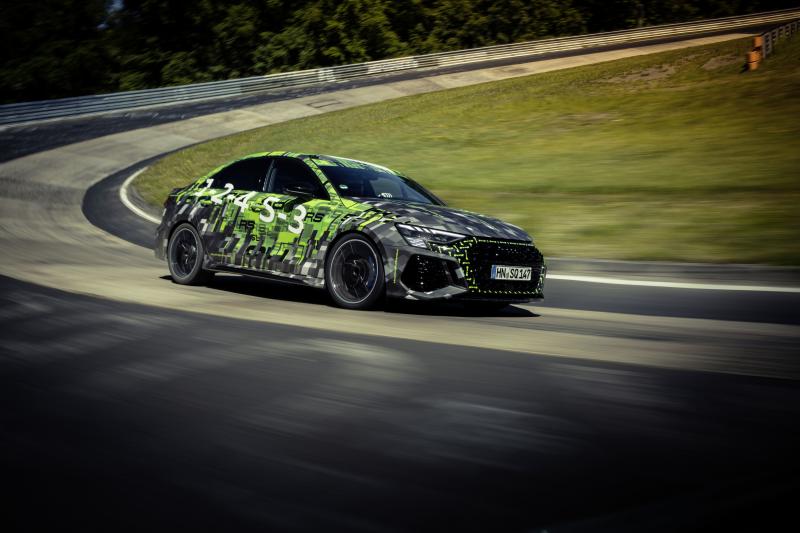  - Audi RS3 (2021) | Les photos du record au Nürburgring 
