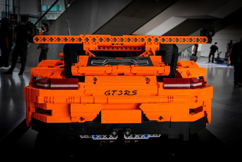  - Porsche 911 GT3 RS by Lego | nos photos au salon de Munich 2021
