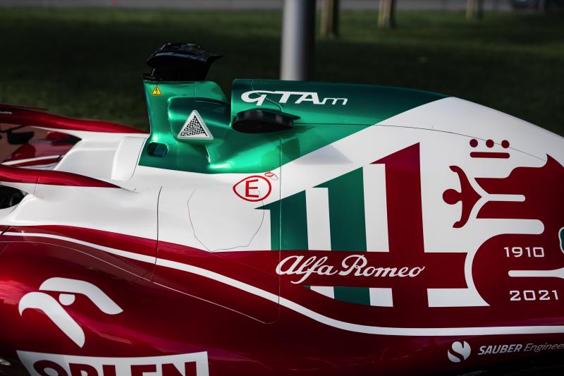  - F1 - L'Alfa Romeo aux couleurs de l'Italie