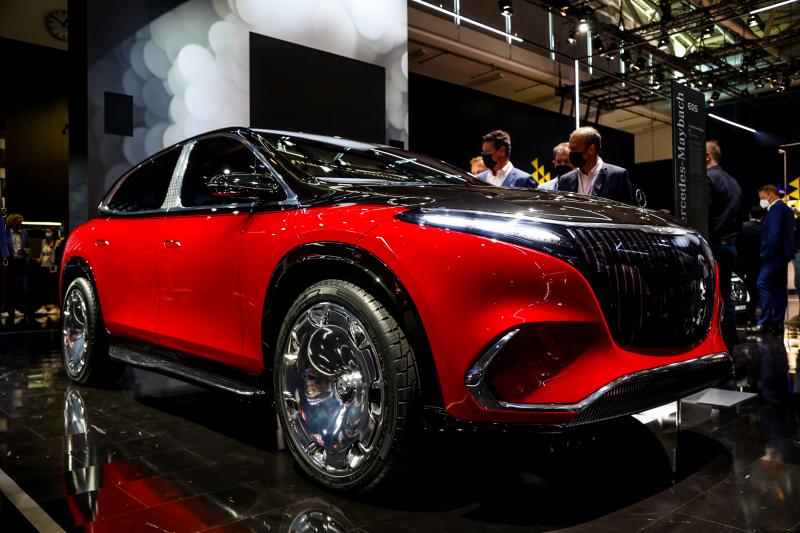 Mercedes-Maybach EQS | les photos du concept au salon de Munich 2021